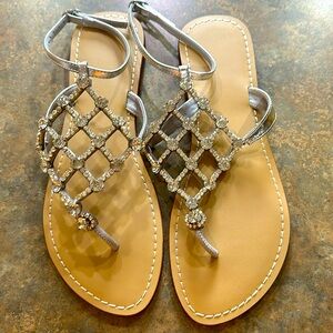 Rhinestone sandals